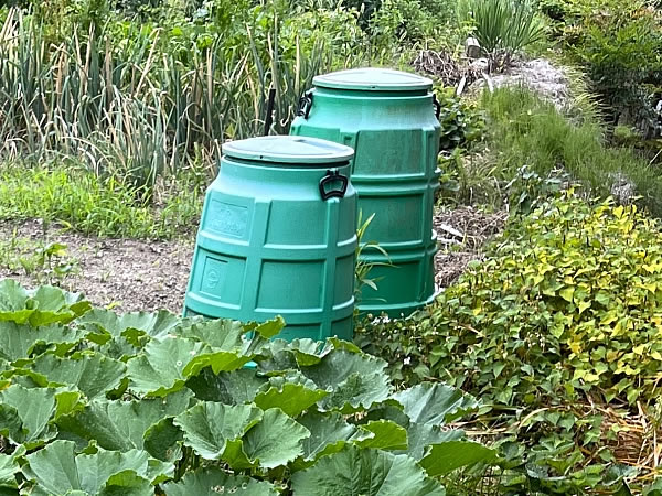 設置型コンポストの写真