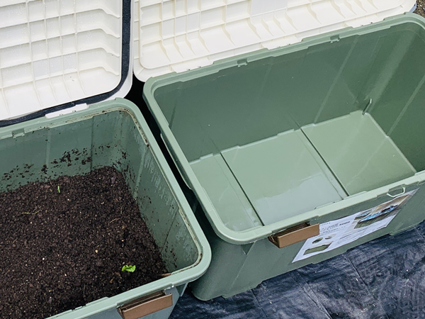 追加したコンポスター