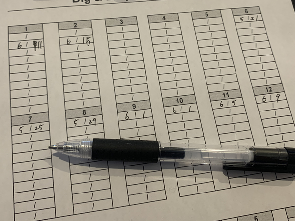 生ゴミを投入した日の記録をつける