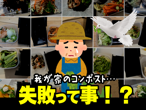コンポストの失敗について