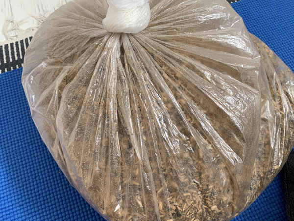 発酵開始時は袋内に空気がある